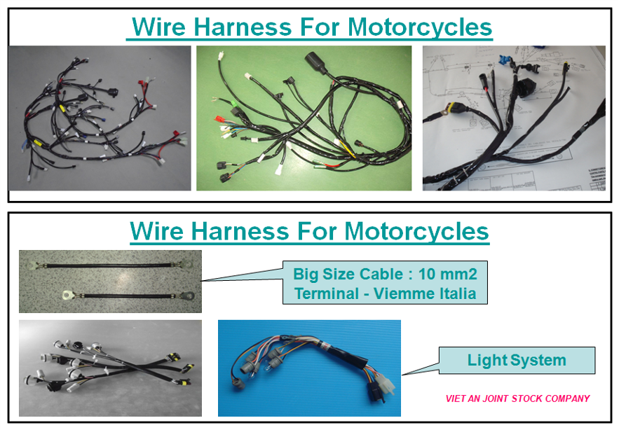 Wire Harness for Motorcycles